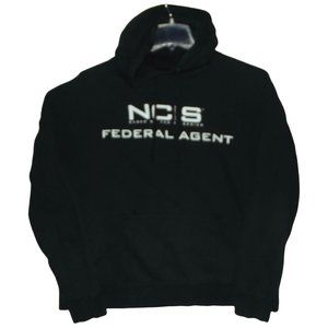 NCSI Hoodie Sweatshirt Mens XL black shirt Federal Agent based on the tv series